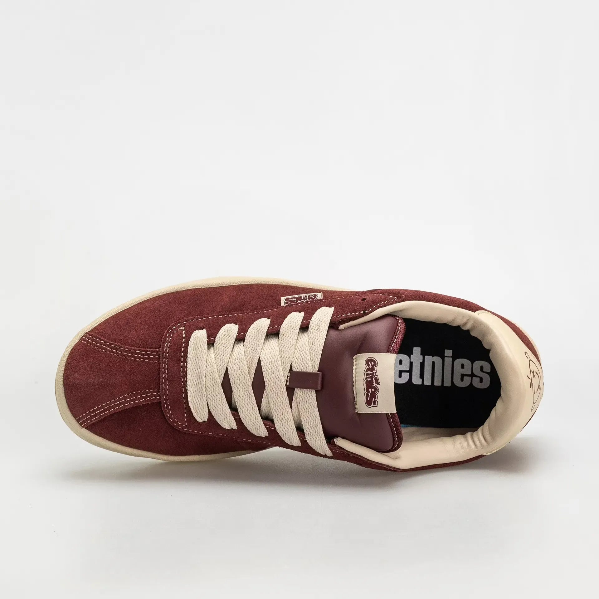 etnies-scam-chaussure-skate-heritage-bordeaux-tan-1993 image 4
