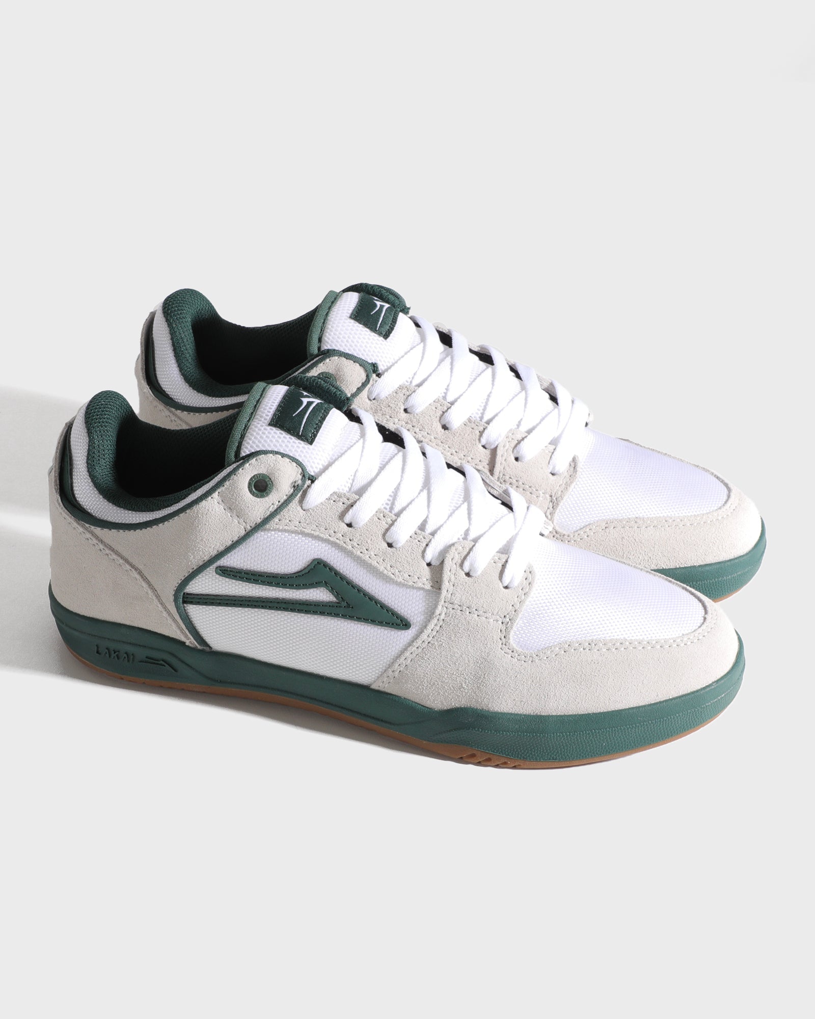 lakai-telford-low-elite-white-suede-cordura-spruce-chaussures-de-skate image 2