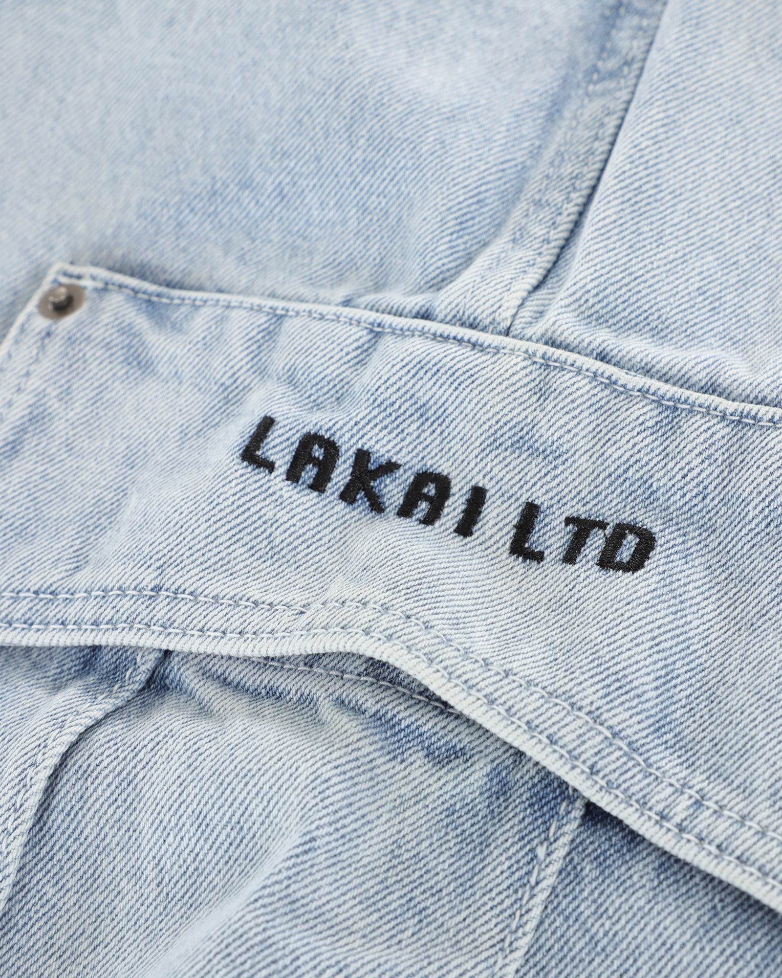 lakai-cargo-jumbo-jort-jean-cargo-large-bleu image 8