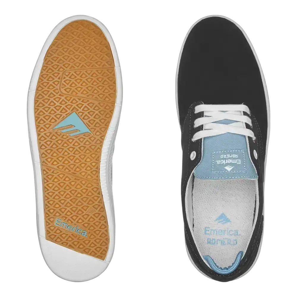 emerica-romero-laced-chaussure-skate-black-light-blue image 2