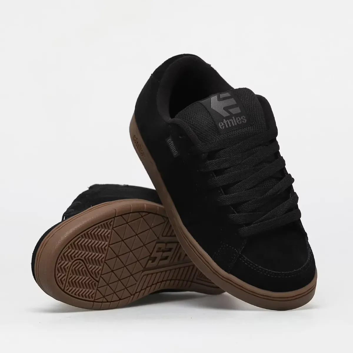 etnies-kingpin-chaussures-skate-90s-black-dark-grey-gum image 2