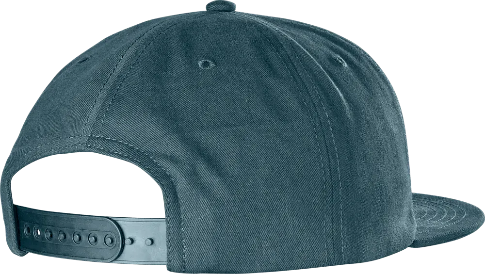etnies-icon-embroidery-snapback-hat-casquette-snapback-indigo image 2