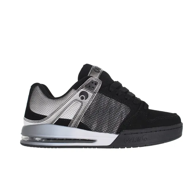 osiris-pixel-sneakers-skate-homme-silver-black-holo image 1