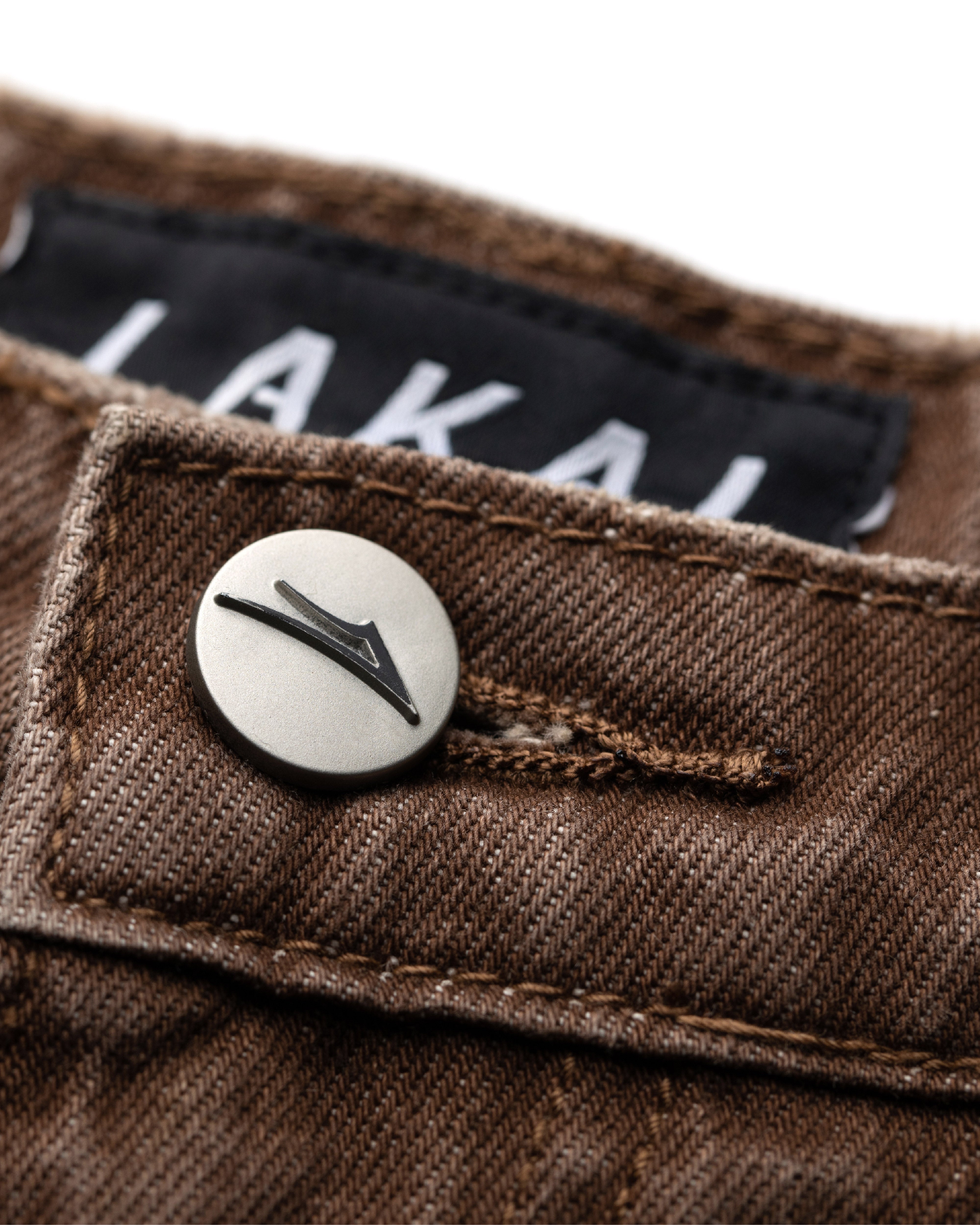 lakai-ghost-cargo-pantalon-wide-leg-brown image 3