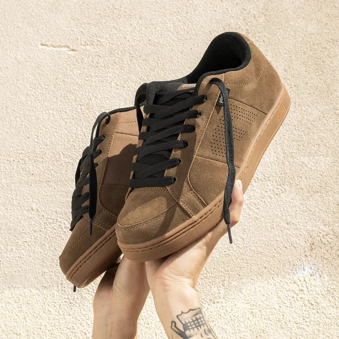 etnies-kingpin-chaussures-skate-90s-brown-tan-black image 2