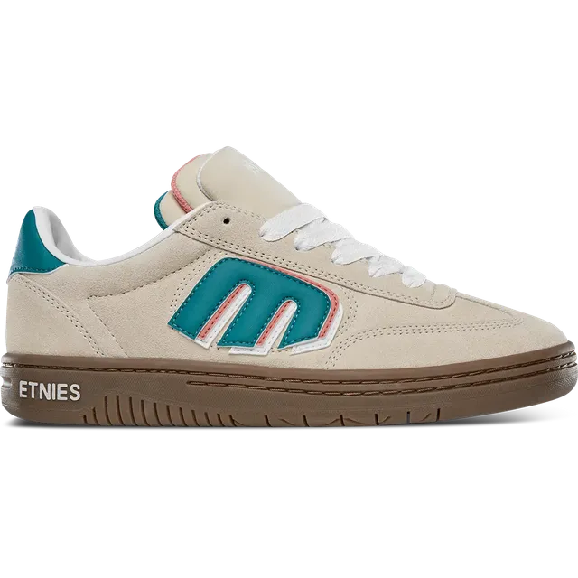 etnies-locut-triple-tongue-chaussure-skate-blanc-gris image 1