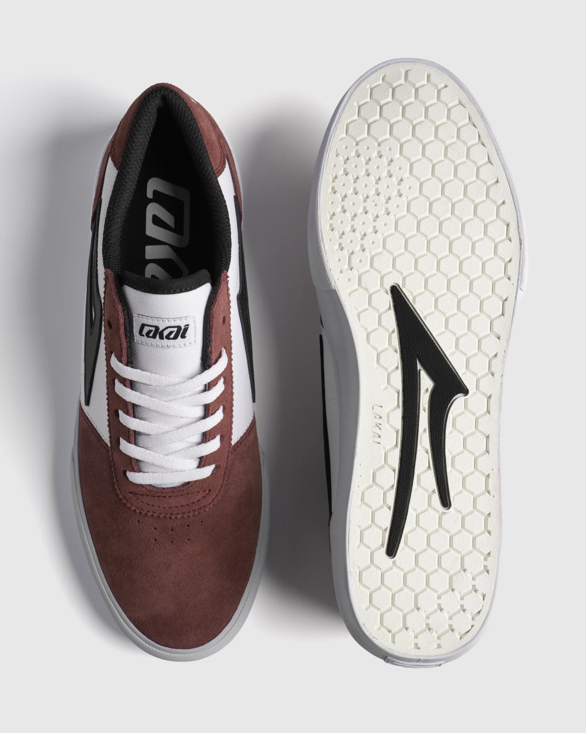 lakai-manchester-dark-rose-white-black image 3