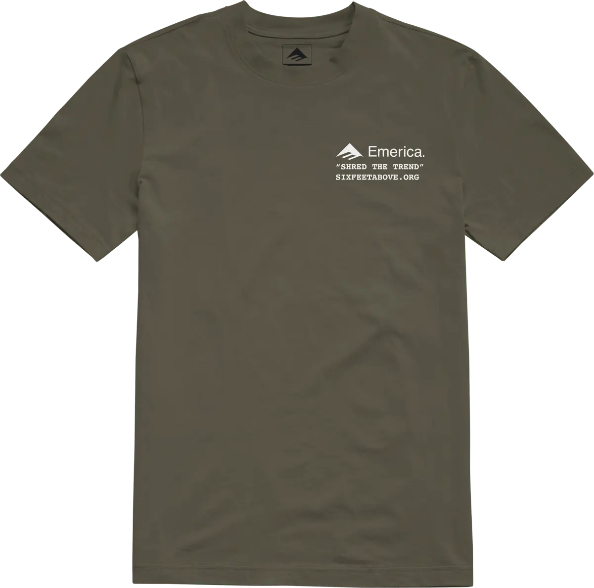 emerica-six-feet-above-tee-t-shirt-collab-imprim-avant-dos image 1
