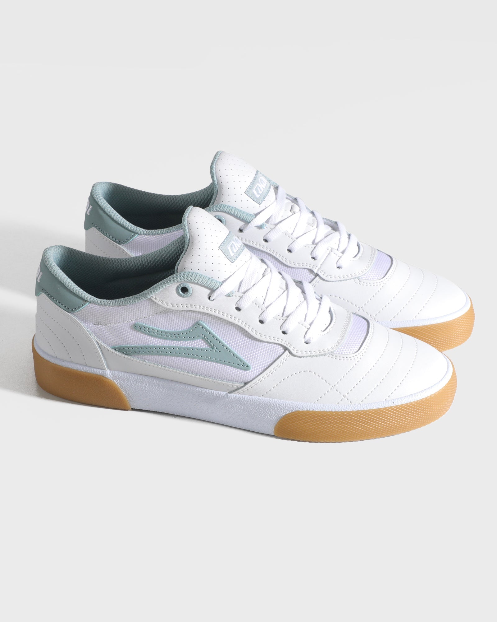 lakai-cambridge-elite-chaussure-skate-blanc-gris image 4