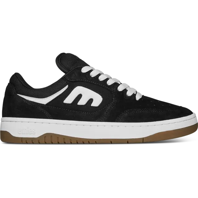 etnies-loot-chaussures-skate-homme-noir-blanc-gum image 1