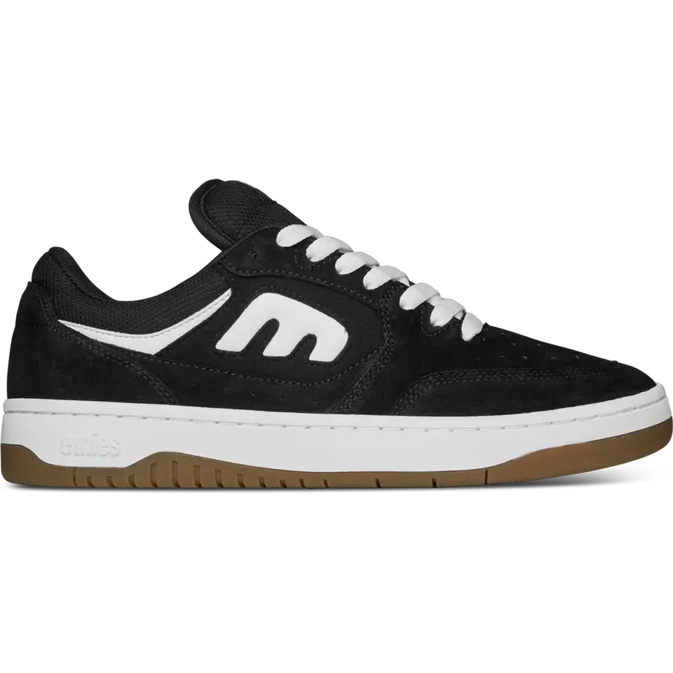 etnies-loot-chaussures-skate-homme-noir-blanc-gum image 1
