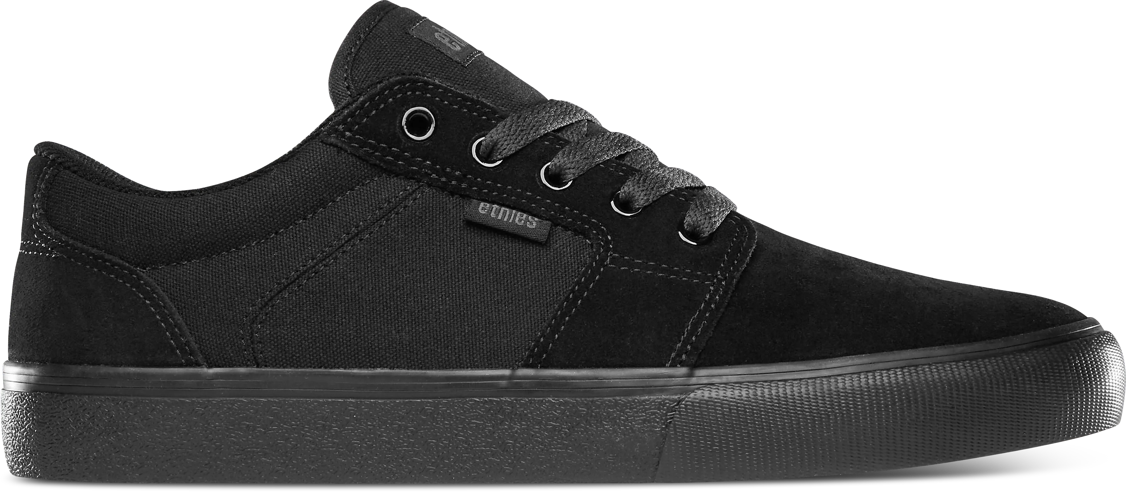 etnies-barge-ls-chaussures-skate-black-dirty-wash image 1