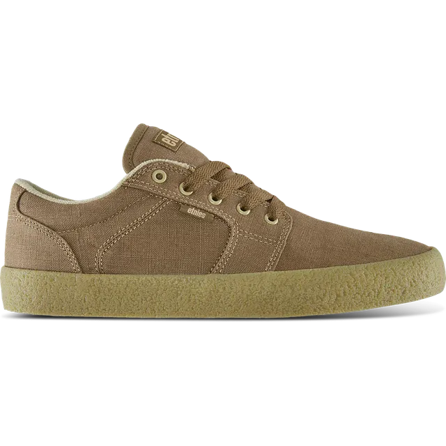 etnies-barge-ls-premium-chaussures-skate-brown-beige-gum image 1