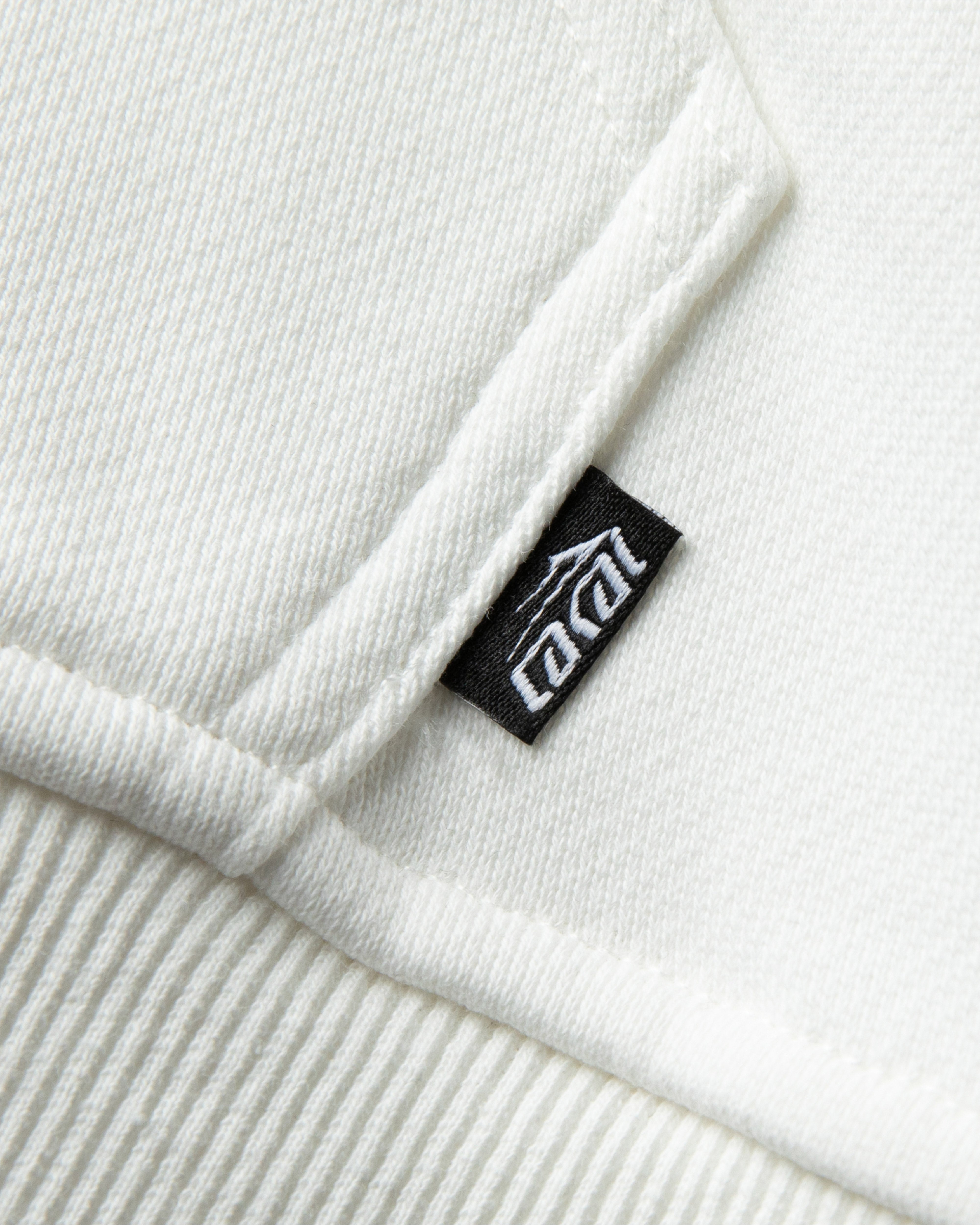 lakai-polka-zip-up-hoodie-sweat-blanc-noir image 7