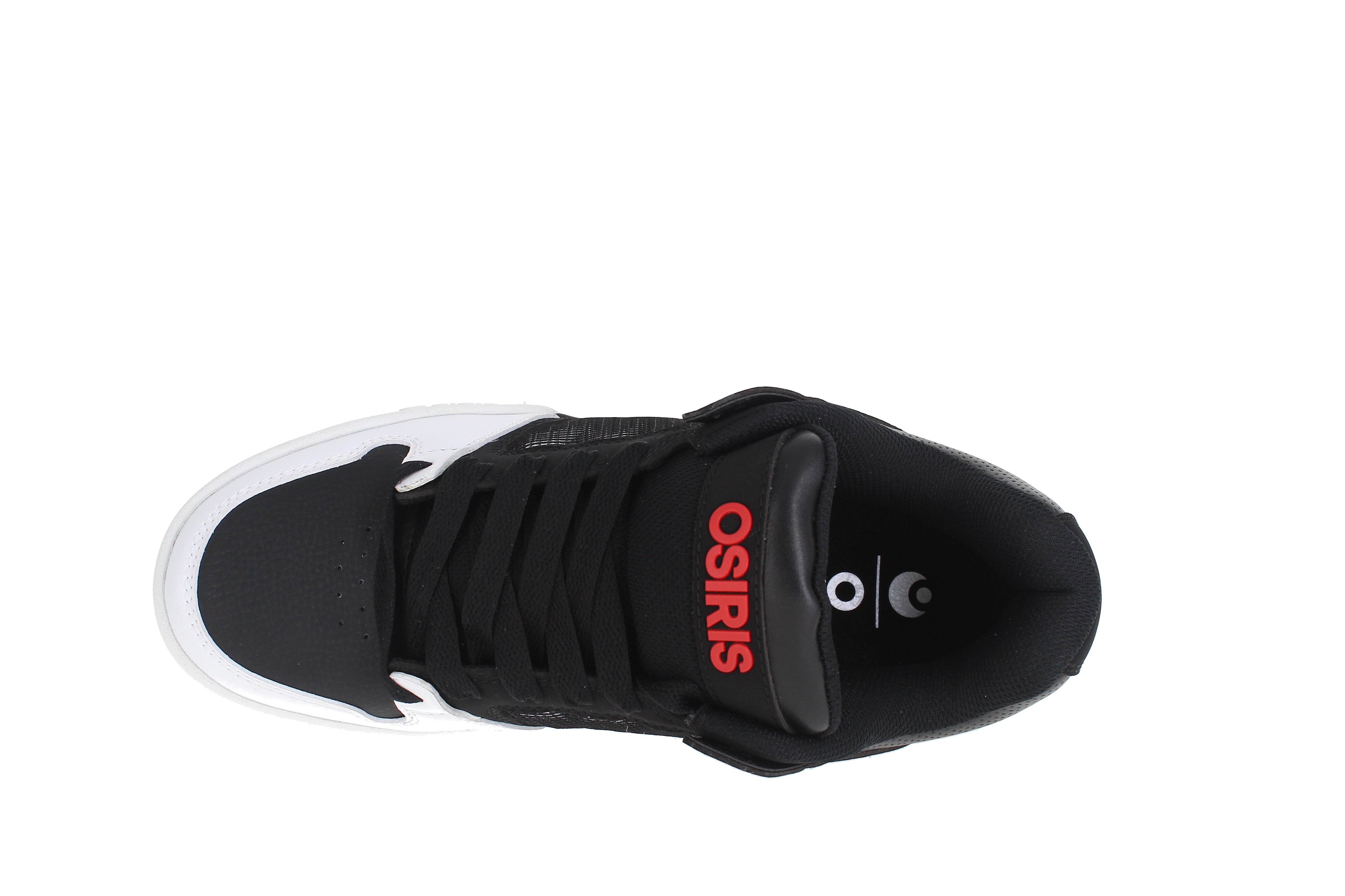 osiris-pixel-sneakers-skate-blanc-noir-rouge image 4