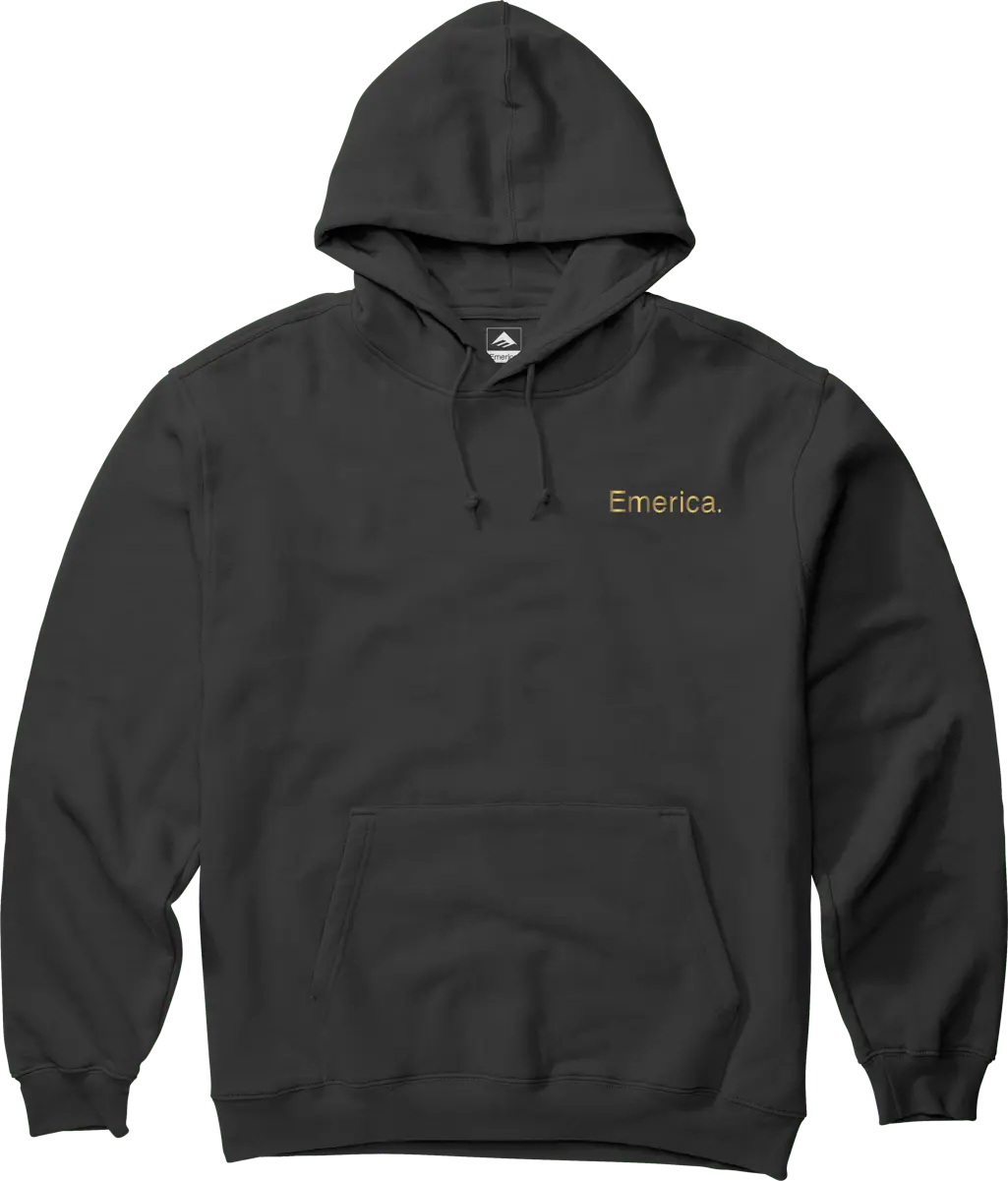 emerica-lockup-pullover-sweat-capuche-noir-or image 1