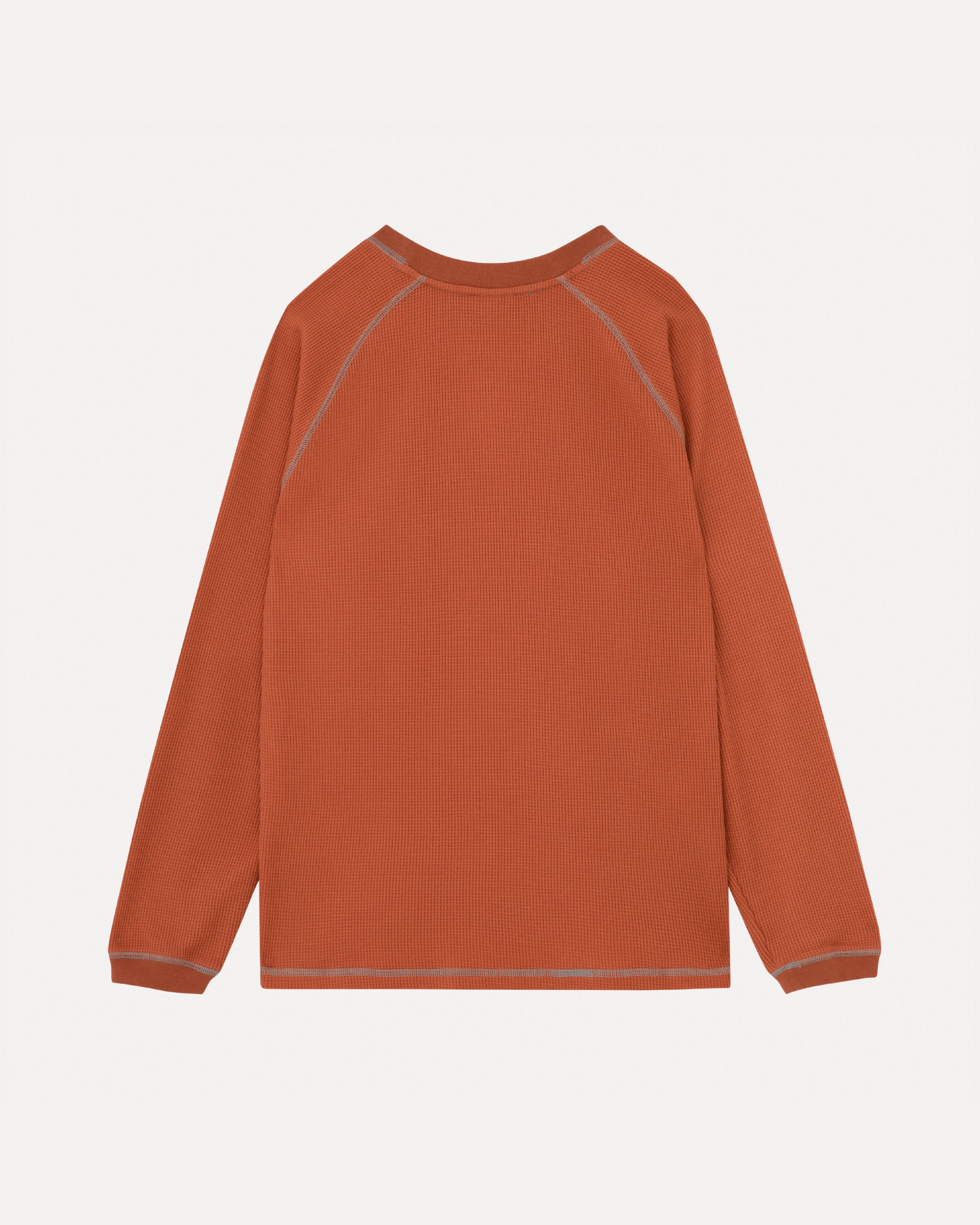 lakai-longsleeve-raglan-waffle-orange-br-l image 2