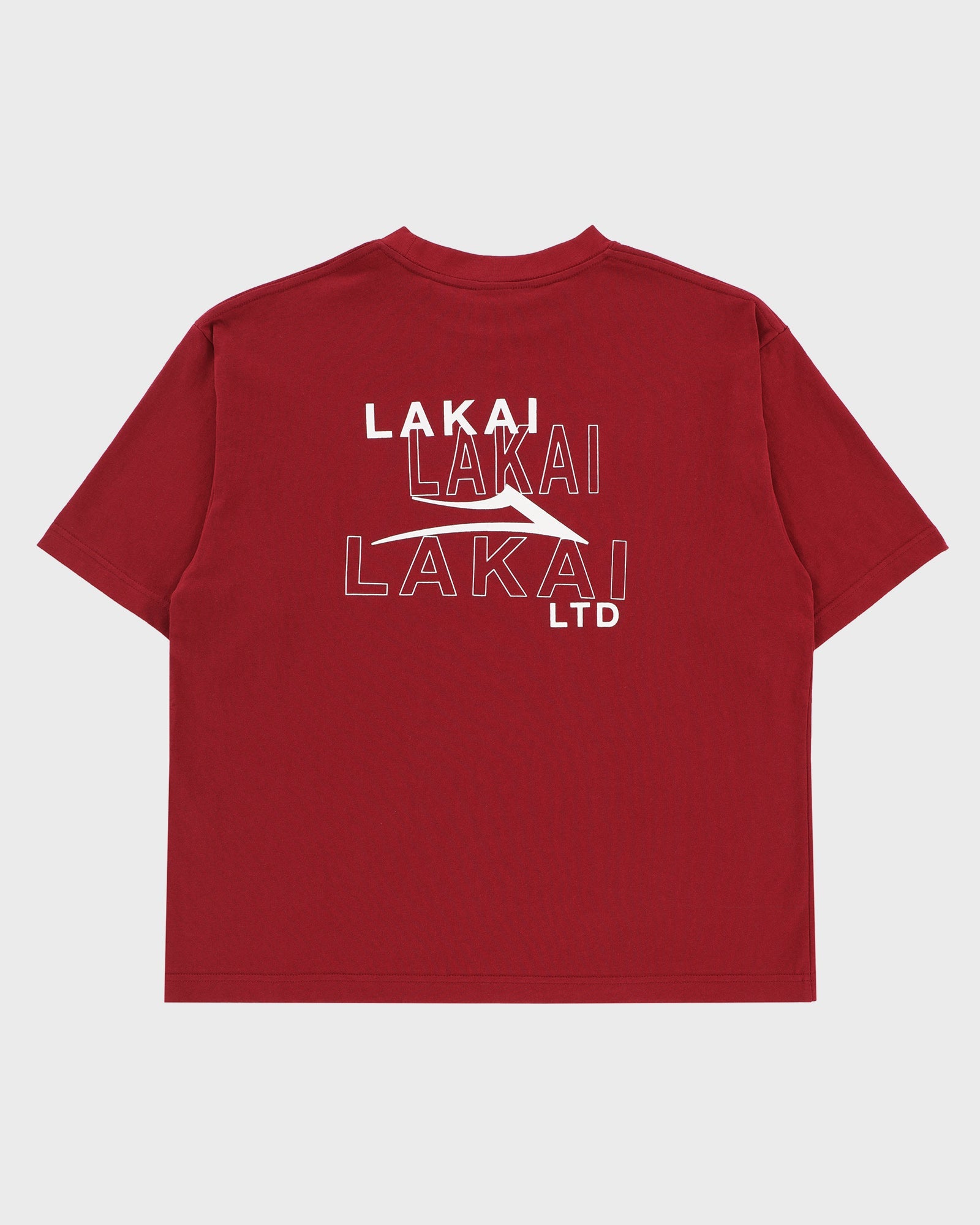 lakai-macbalife-ss-t-shirt-rouge image 2