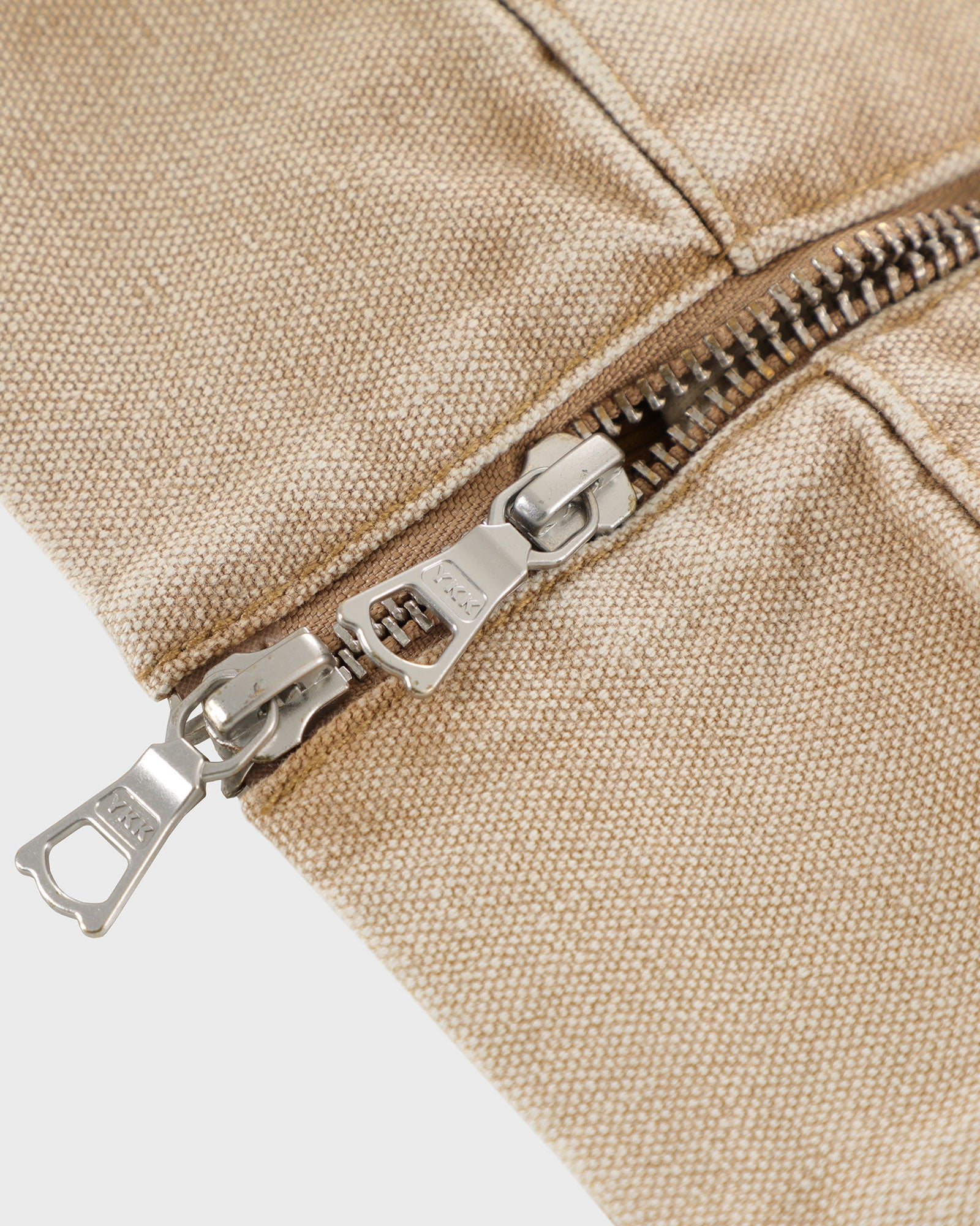 lakai-thermal-lined-khaki-canvas-zip-up-veste-zipp-e image 4