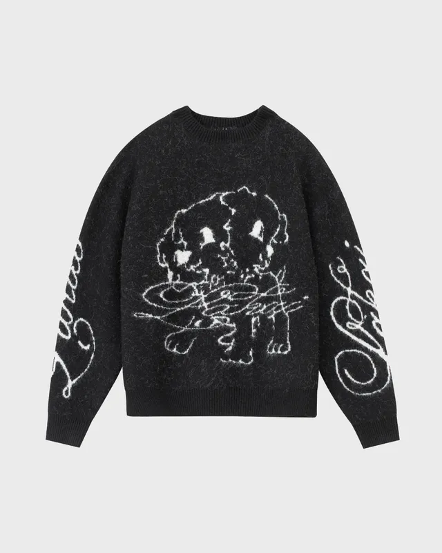 lakai-cerberus-brushed-acrylic-sweater-pull-noir image 1