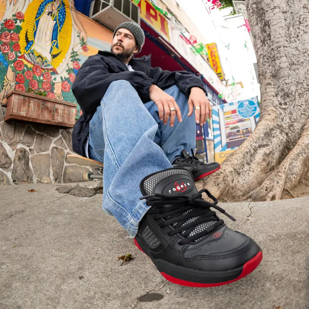 s-tj-rogers-chaussures-de-skate-black-red image 6
