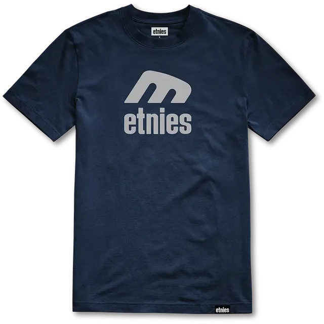 etnies-icon-e-tee-t-shirt-skate-navy-grey image 1