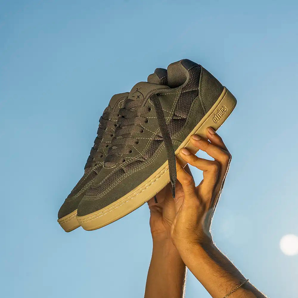 etnies-snake-chaussures-de-skate-chunky-gris-fonc-su-de-mesh image 5