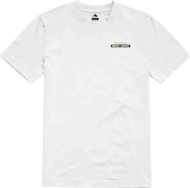 emerica-x-independent-bar-t-shirt-skate-classic-fit-coton image 1