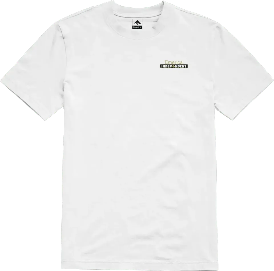 emerica-x-independent-bar-t-shirt-skate-classic-fit-coton image 1
