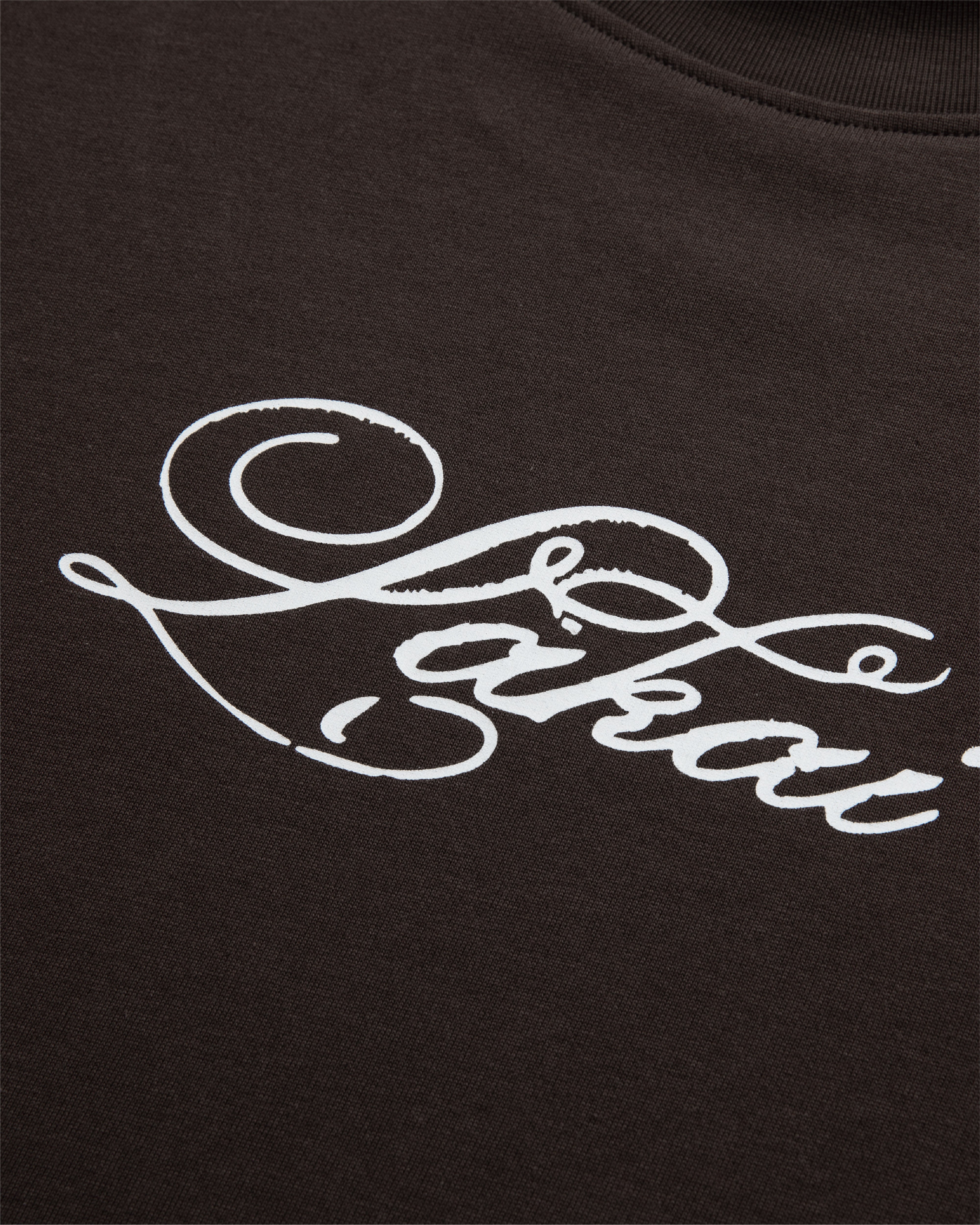 lakai-oversized-signature-tee-t-shirt-marron-dark-brown image 3