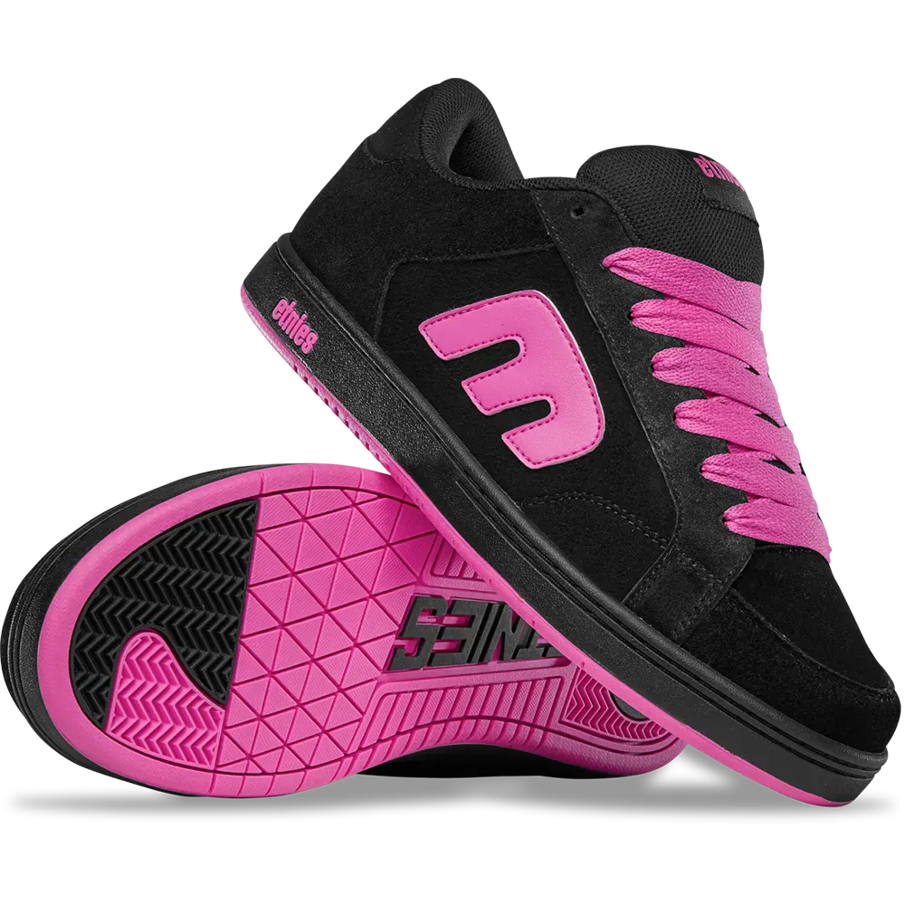 etnies-kingpin-2k-chaussures-skate-black-pink image 6