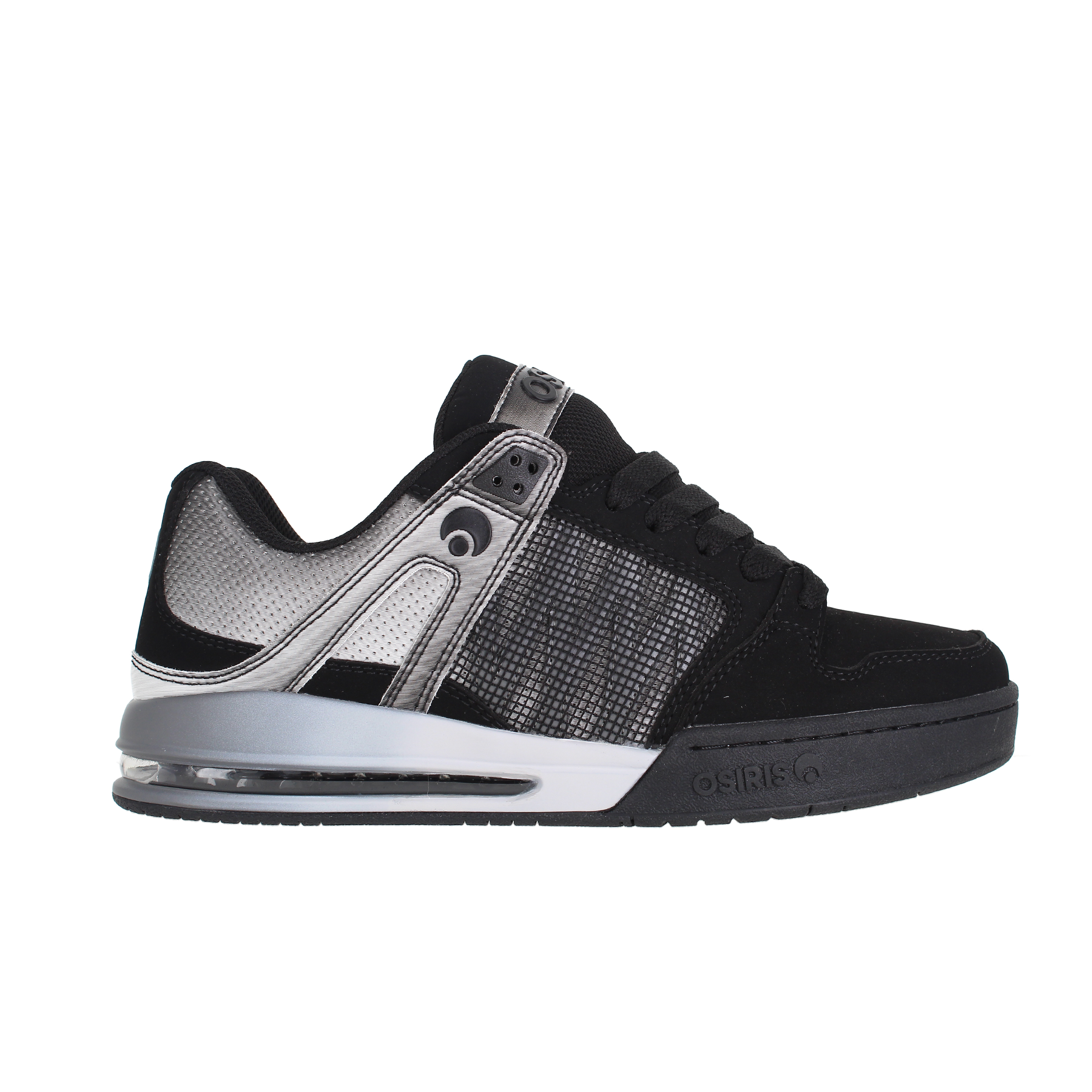 osiris-pixel-sneakers-skate-homme-silver-black-holo image 1