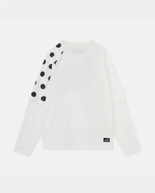 lakai-double-layer-raglan-manches-longues-white image 1