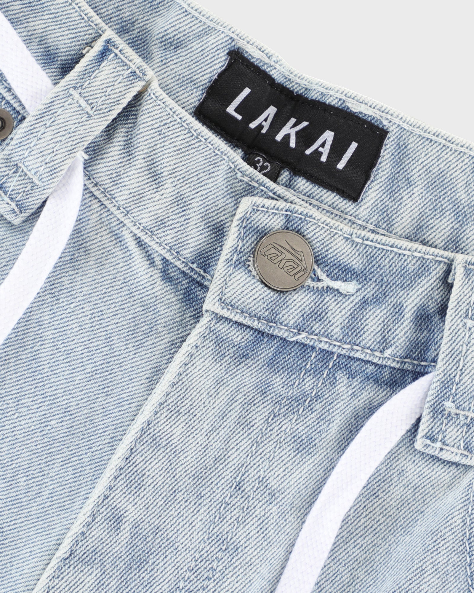 lakai-cargo-jumbo-jort-jean-cargo-large-bleu image 5