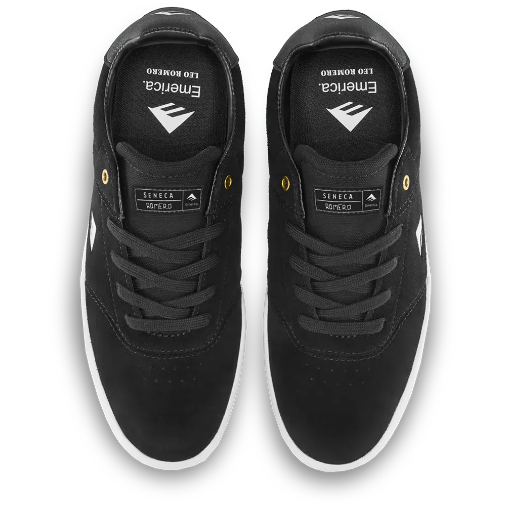 emerica-seneca-chaussure-skate-cupsole-noire-leo-romero image 3