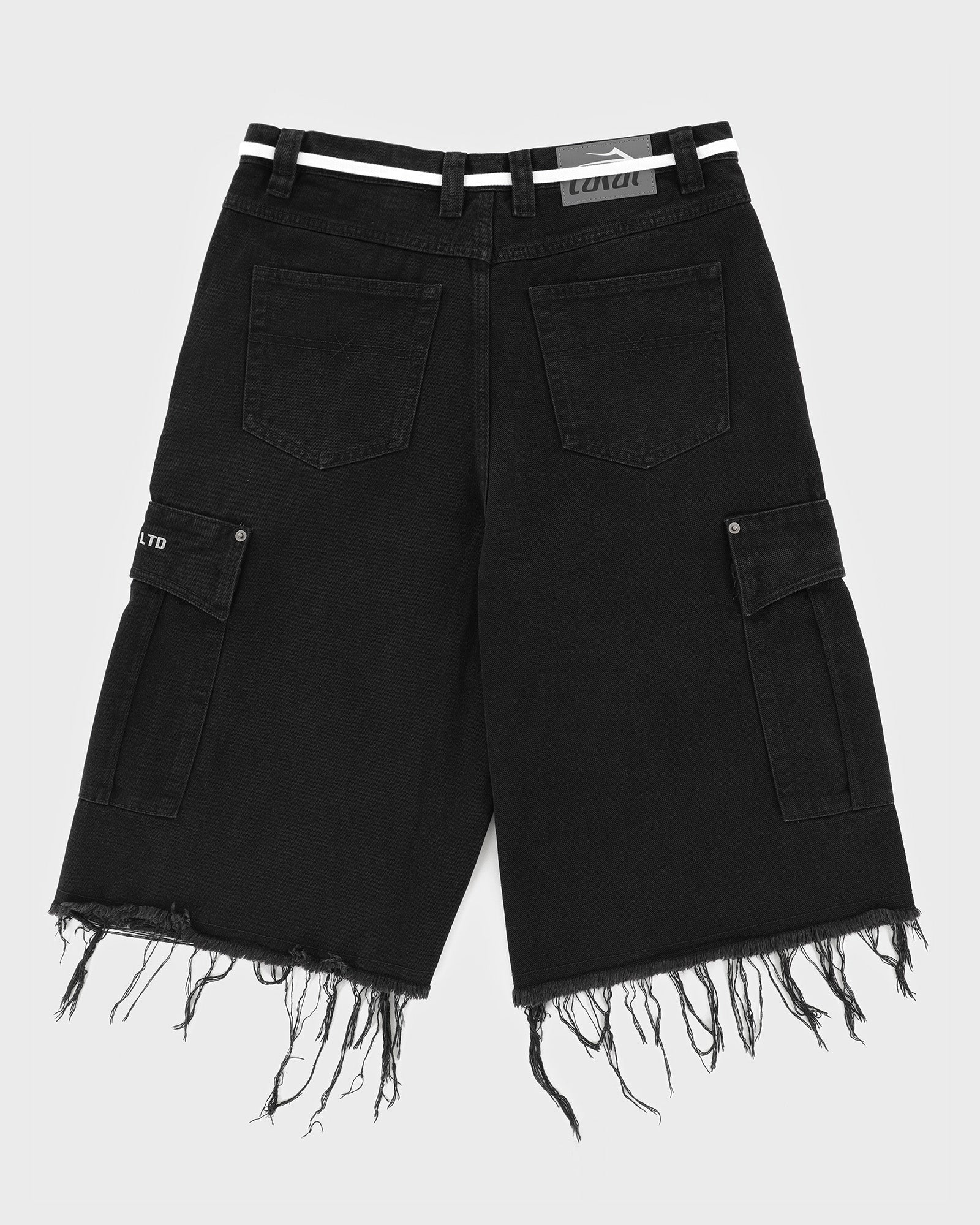 lakai-cargo-jumbo-jort-short-jean-black image 3