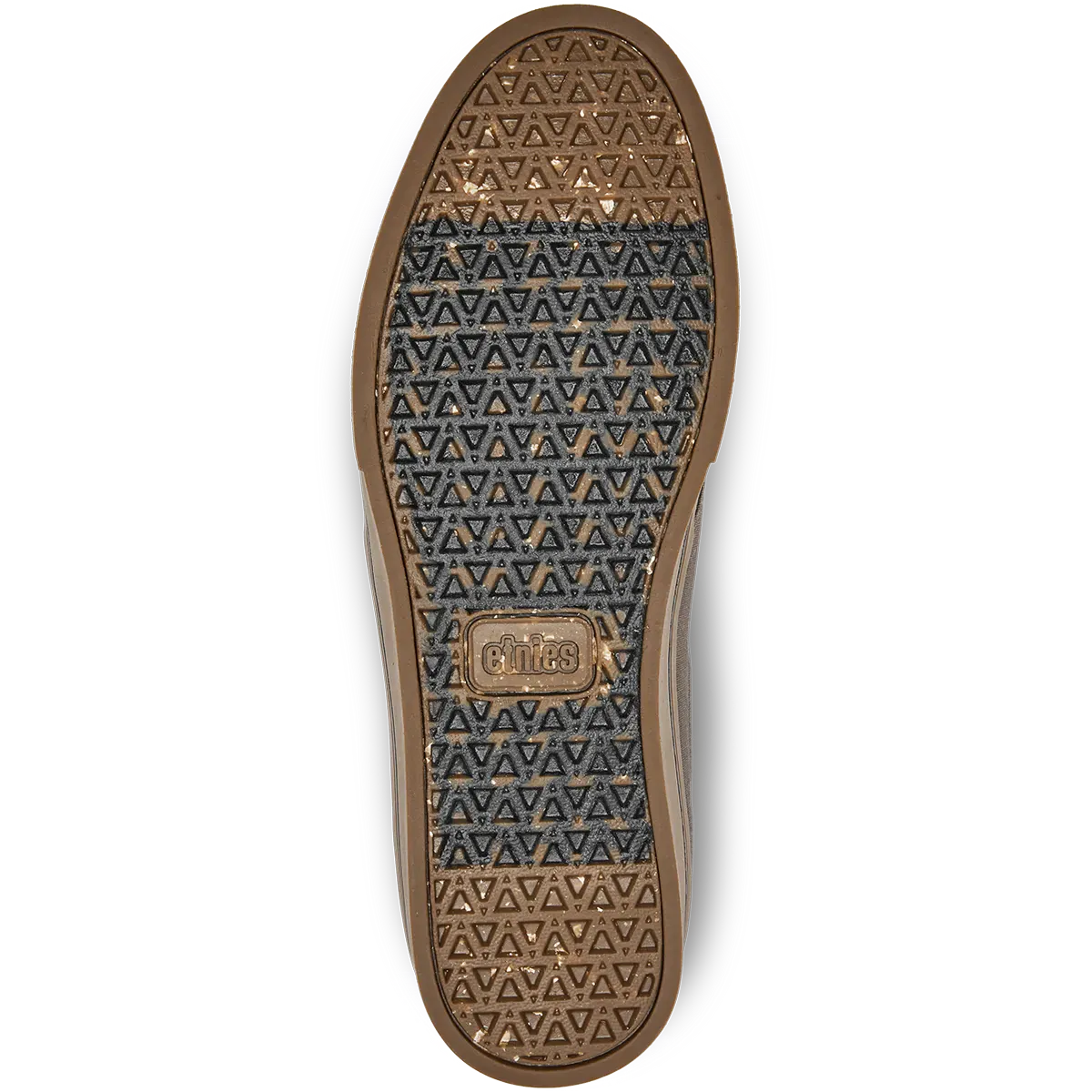 etnies-jameson-2-eco-chaussures-skate-basse-marron-beige-gomme-hemp image 3