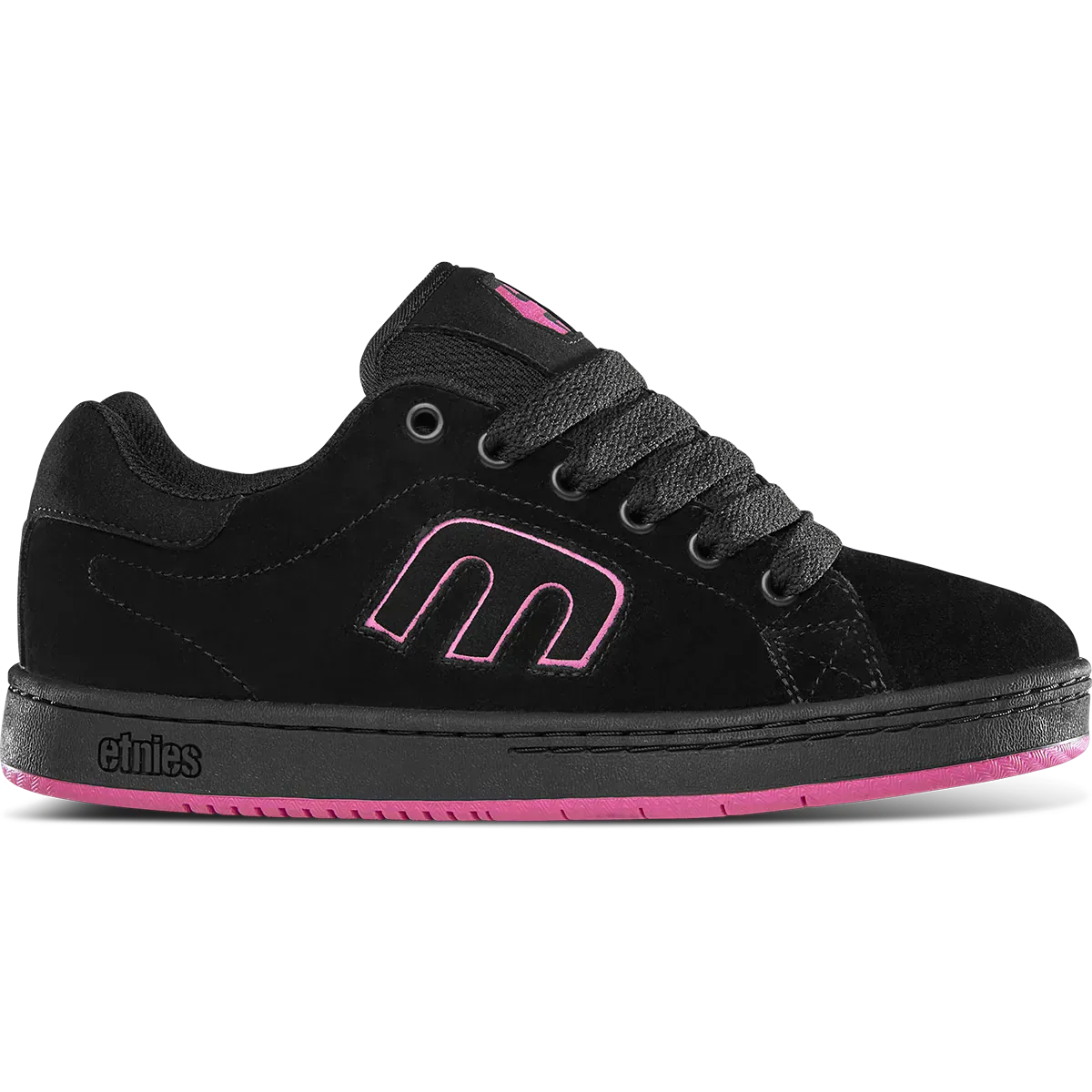etnies-callicut-chaussures-skate-black-pink image 1