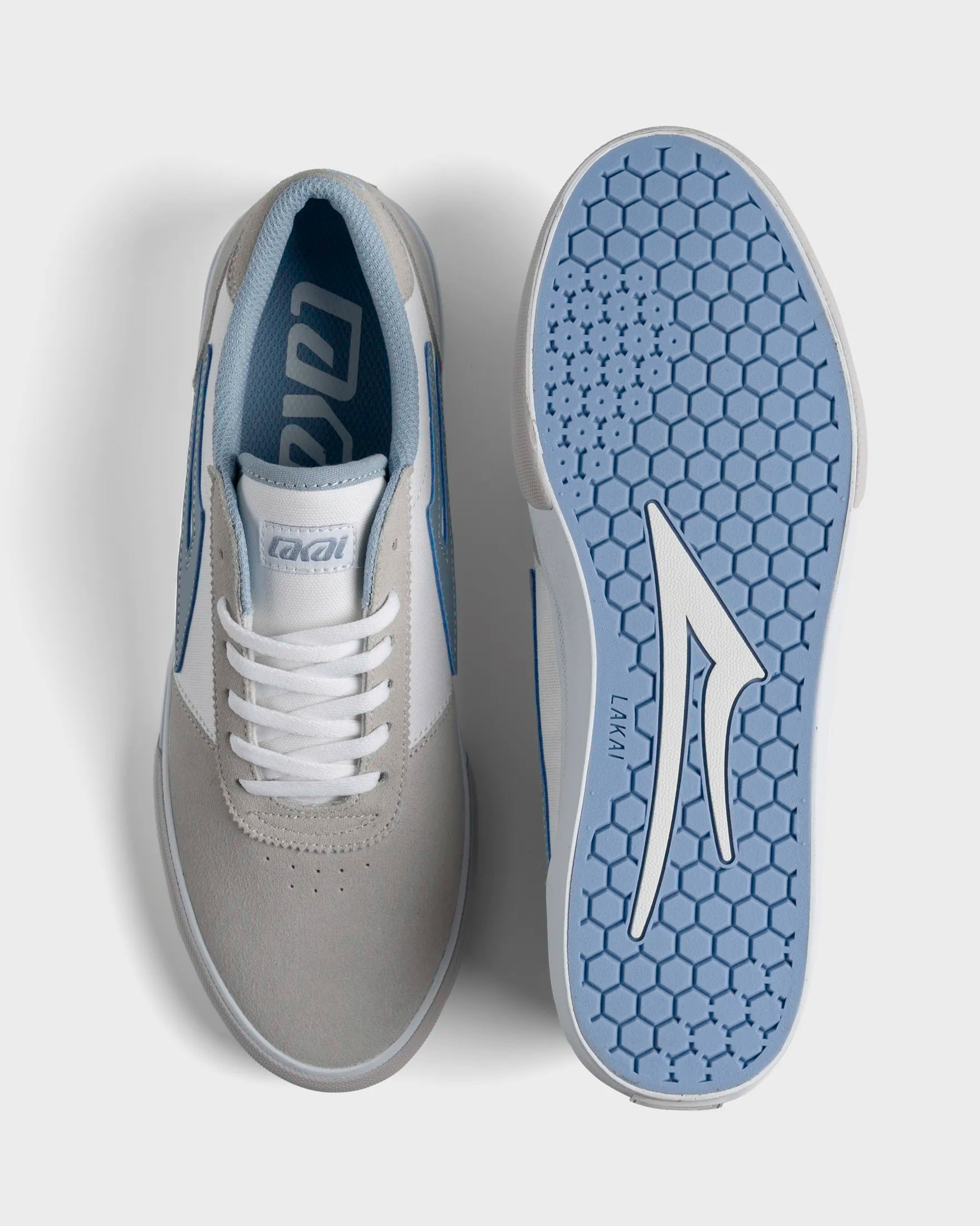 lakai-manchester-chaussures-skate-glacier-grey-white image 3