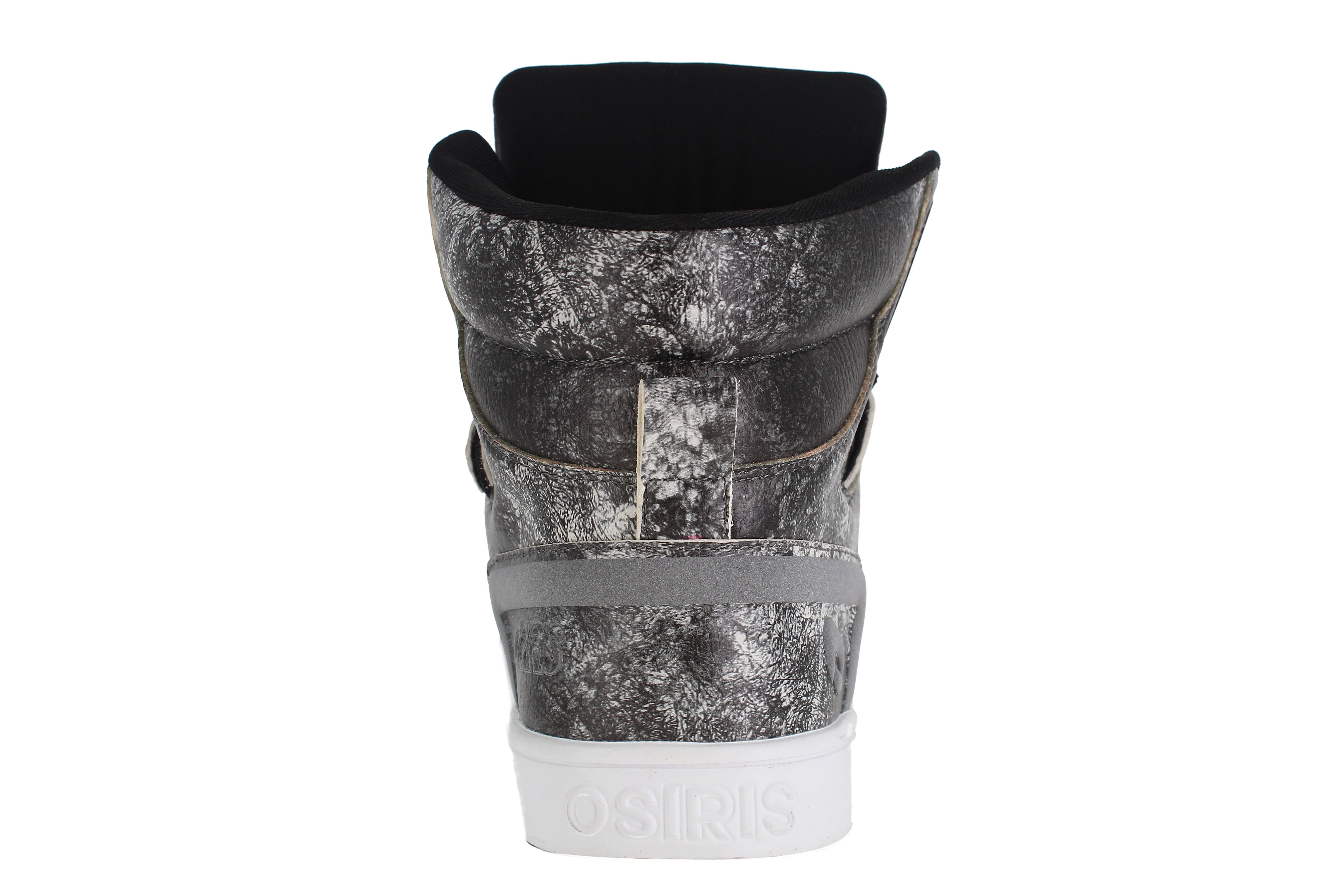 osiris-rize-ultra-sneakers-skate-homme-black-crack-white image 3