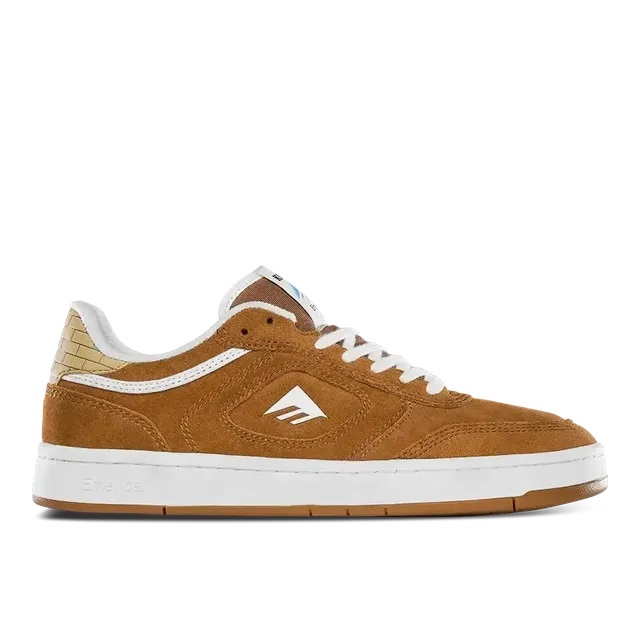 emerica-ksl-iii-chaussures-skate-brown-tan-su-de image 1