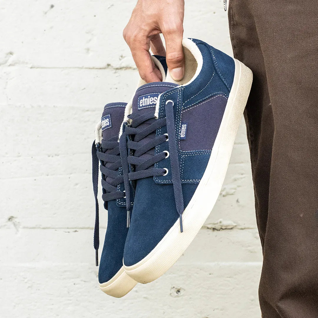 etnies-barge-ls-chaussures-skate-blue-navy image 2