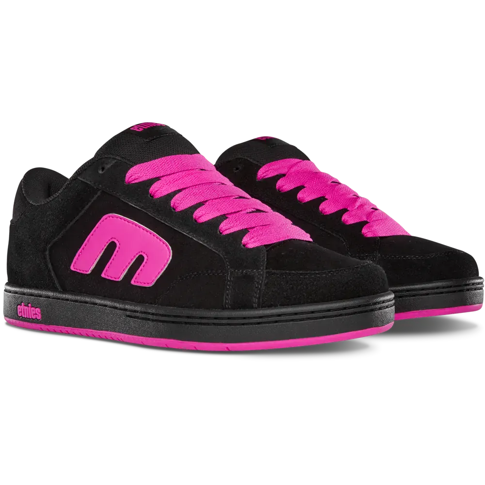 etnies-kingpin-2k-chaussures-skate-black-pink image 7