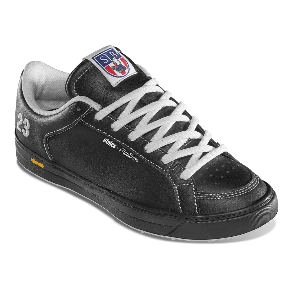 etnies-sal-23-x-malbon-chaussure-black-white image 4