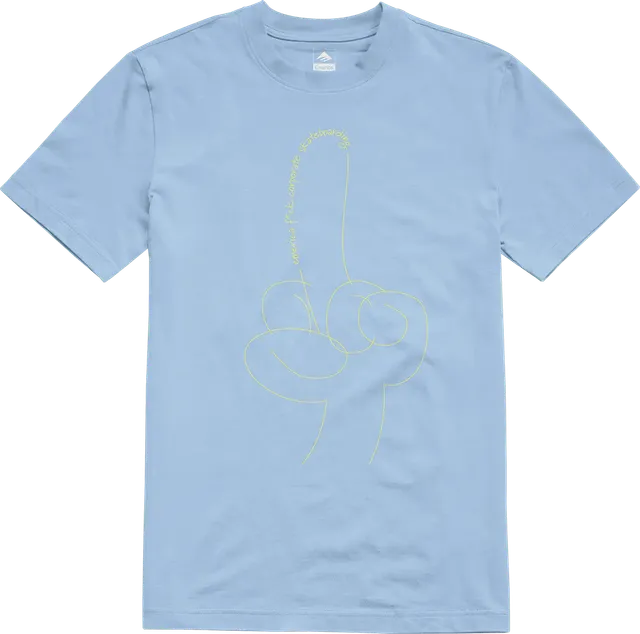 emerica-eff-corporate-tee-t-shirt-skate-bleu image 1