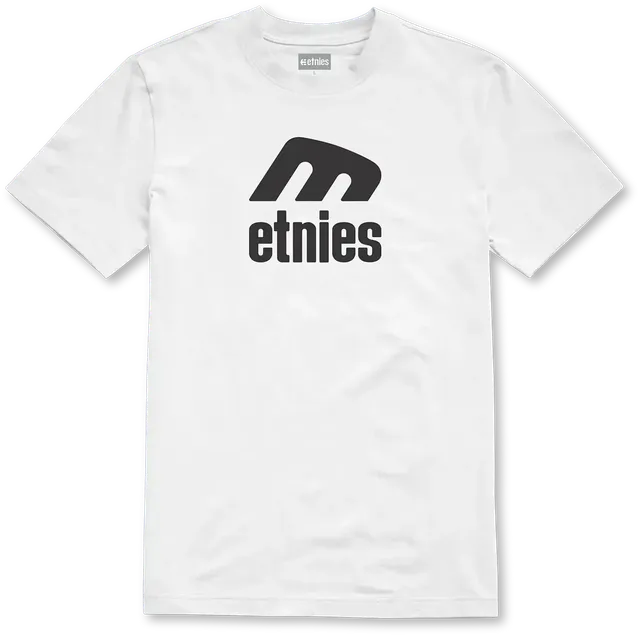 etnies-icon-e-tee-t-shirt-skate-blanc image 1