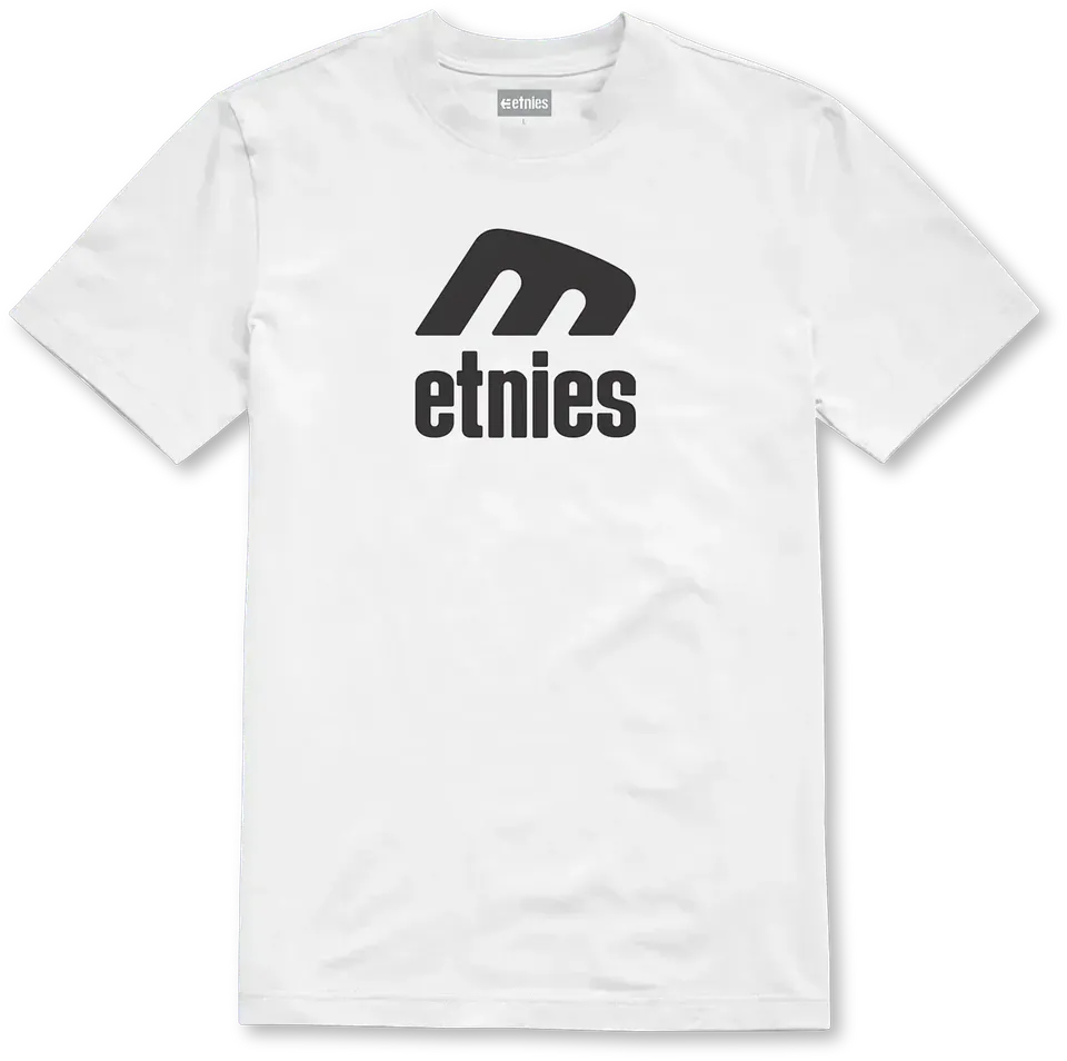 etnies-icon-e-tee-t-shirt-skate-blanc image 1