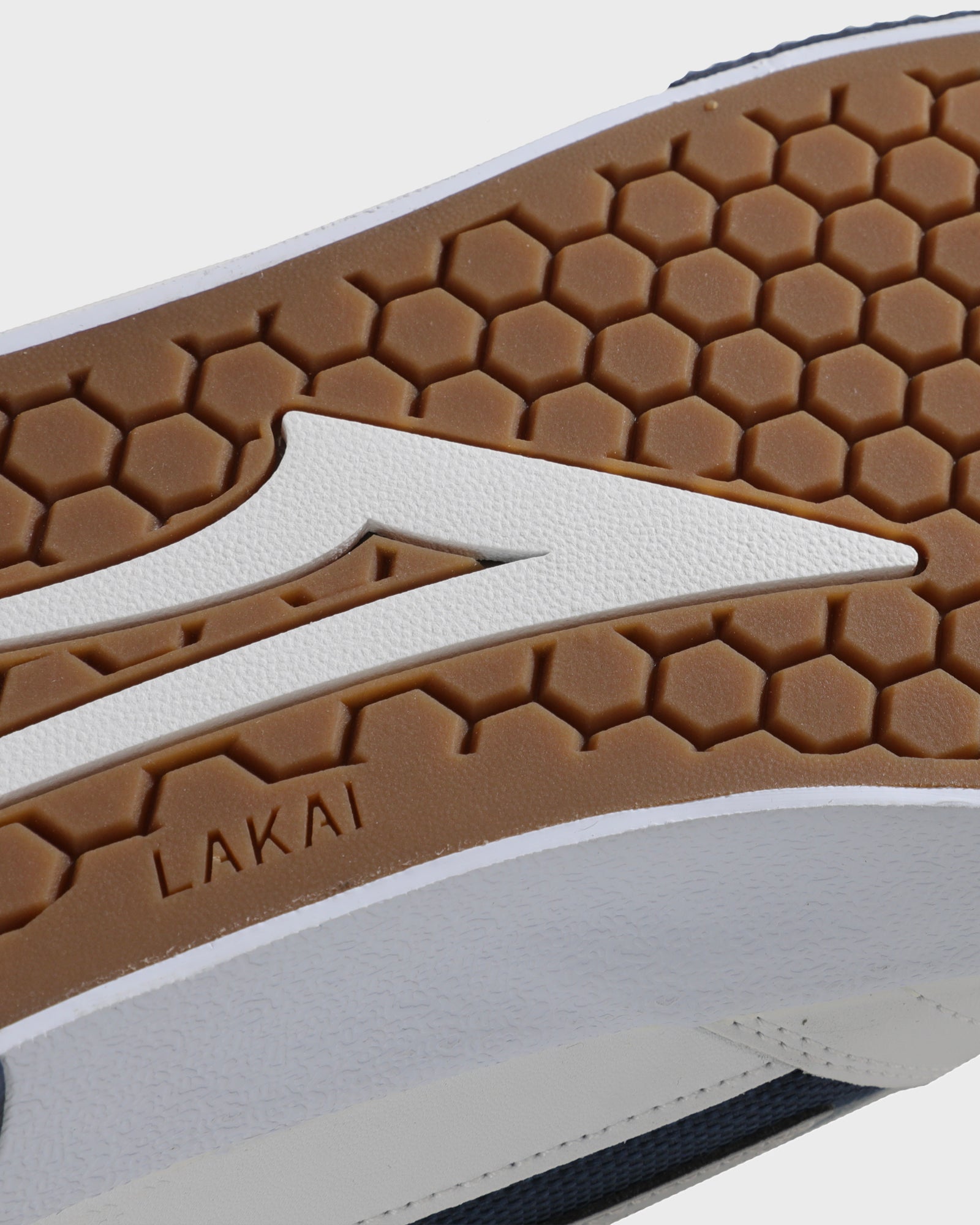 lakai-cambridge-chaussures-skate-white-leather-navy-reflective image 5