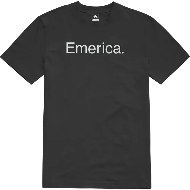 emerica-pure-tee-t-shirt-skate-noir-coton-classique image 1