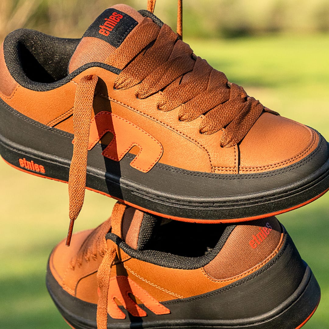 etnies-kingpin-2k-chaussures-skate-black-brown image 5